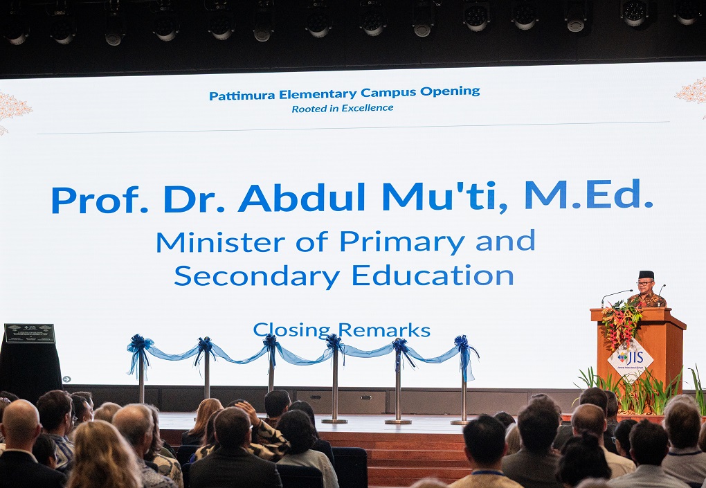 JIS Pattimura Elementary Resmi Dibuka Kembali