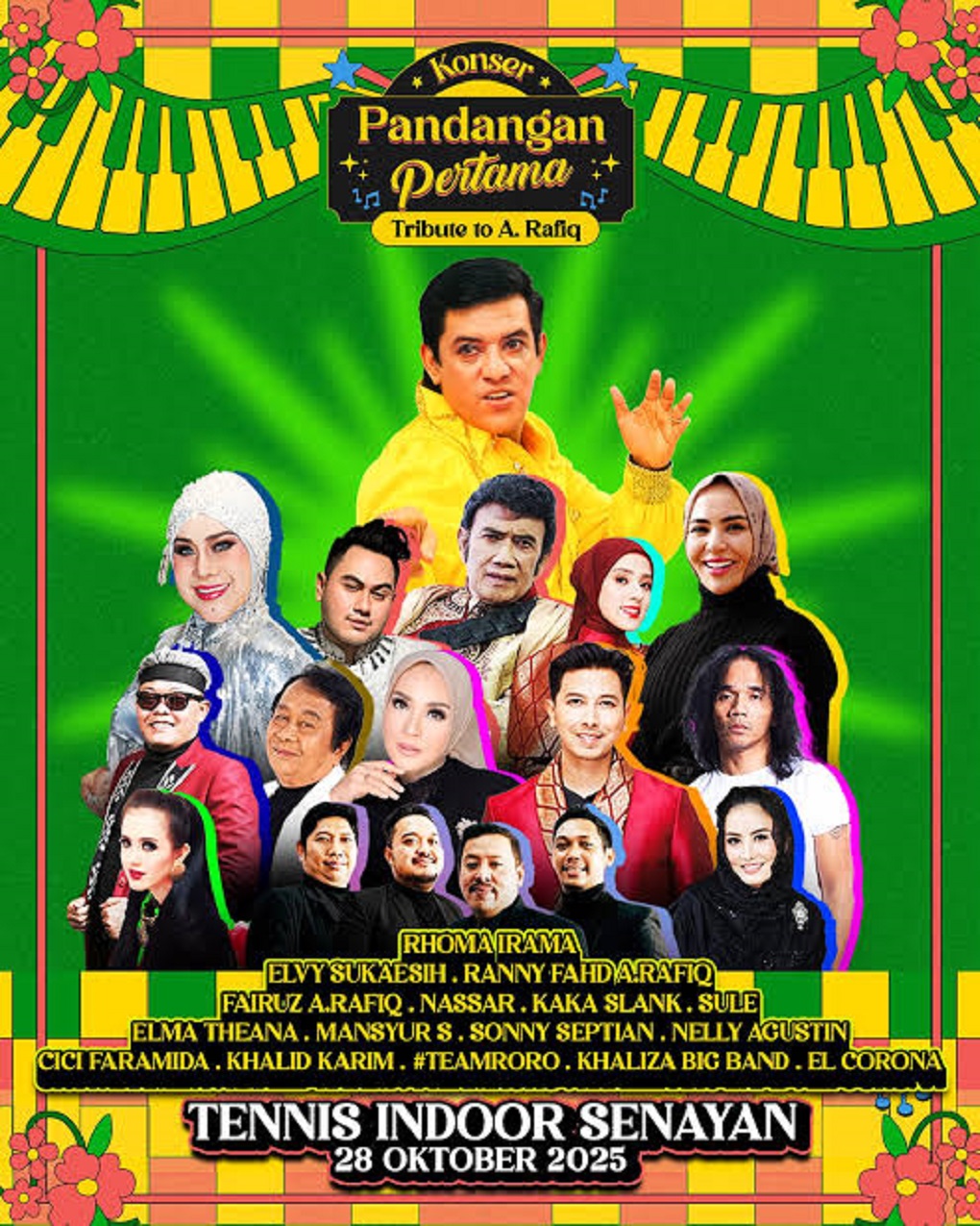 Konser Tribute A. Rafiq di Tennis Indoor Senayan