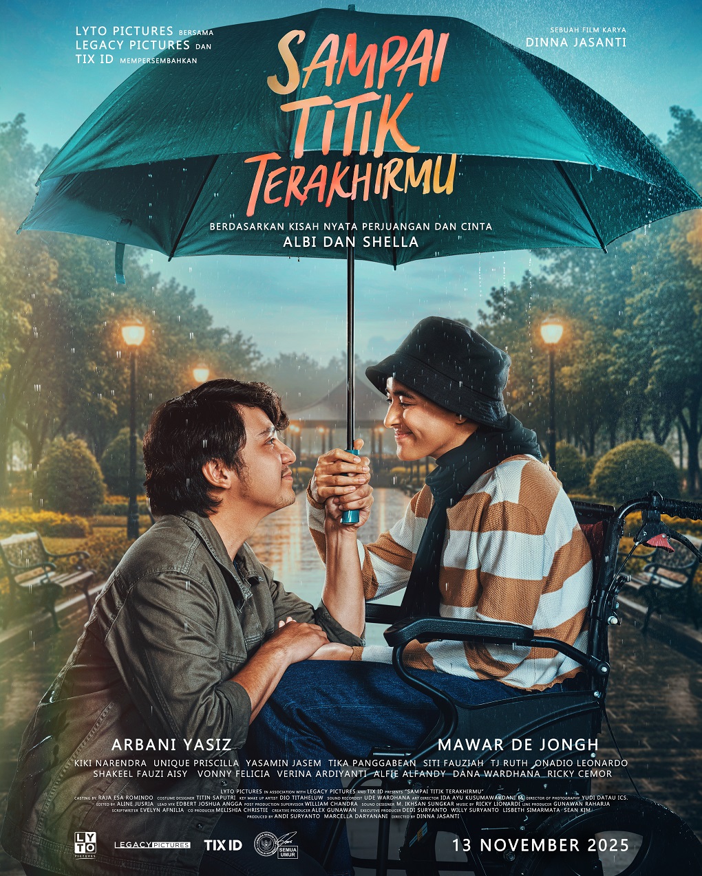 Sampai Titik Terakhirmu Film Kisah Nyata Albi & Shella yang Viral, Rilis Trailer dan Poster Penuh Haru