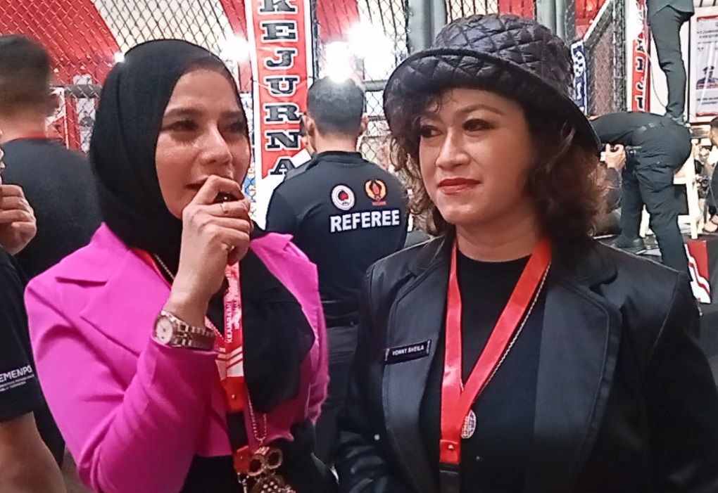 Tengku Carren Puji Kejurnas IBCA MMA 2025 Piala DAMKOR Brimob