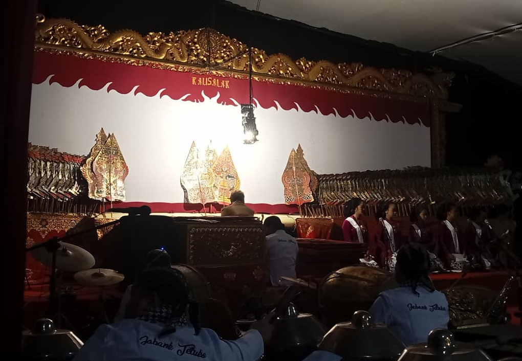 Wayang Kulit Antasena Meriahkan HUT Sanggar Panginyongan