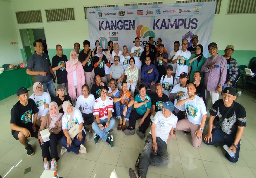 Reuni 3 Dekade Angkatan 1995 IISIP, Doorprize dan Nostalgia Satukan Alumni