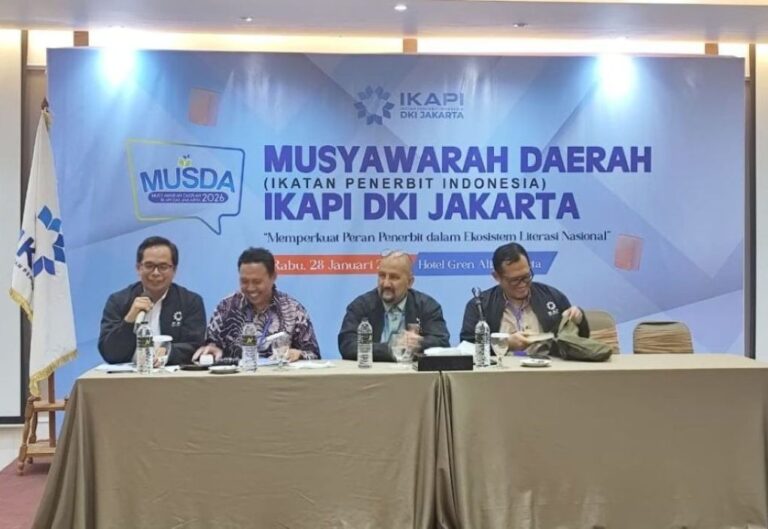 Husni Kamil Pimpin IKAPI DKI, Perkuat Kebijakan Literasi