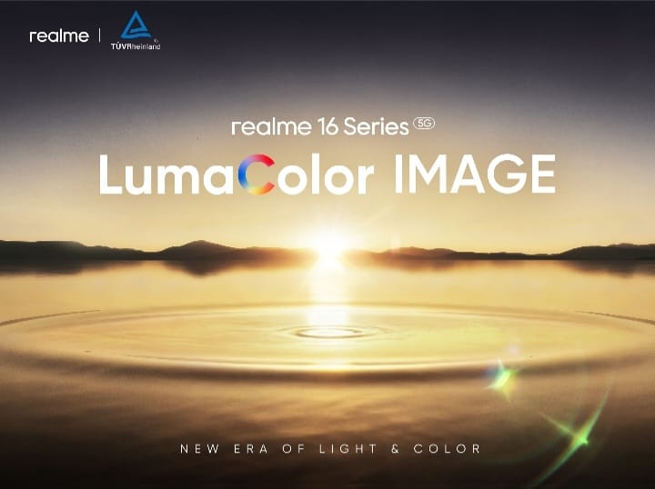 realme Tegaskan Posisi Sebagai Brand Smartphone Dengan Pertumbuhan Tercepat Lewat Debut Global LumaColor IMAGE di realme 16 Series 5G