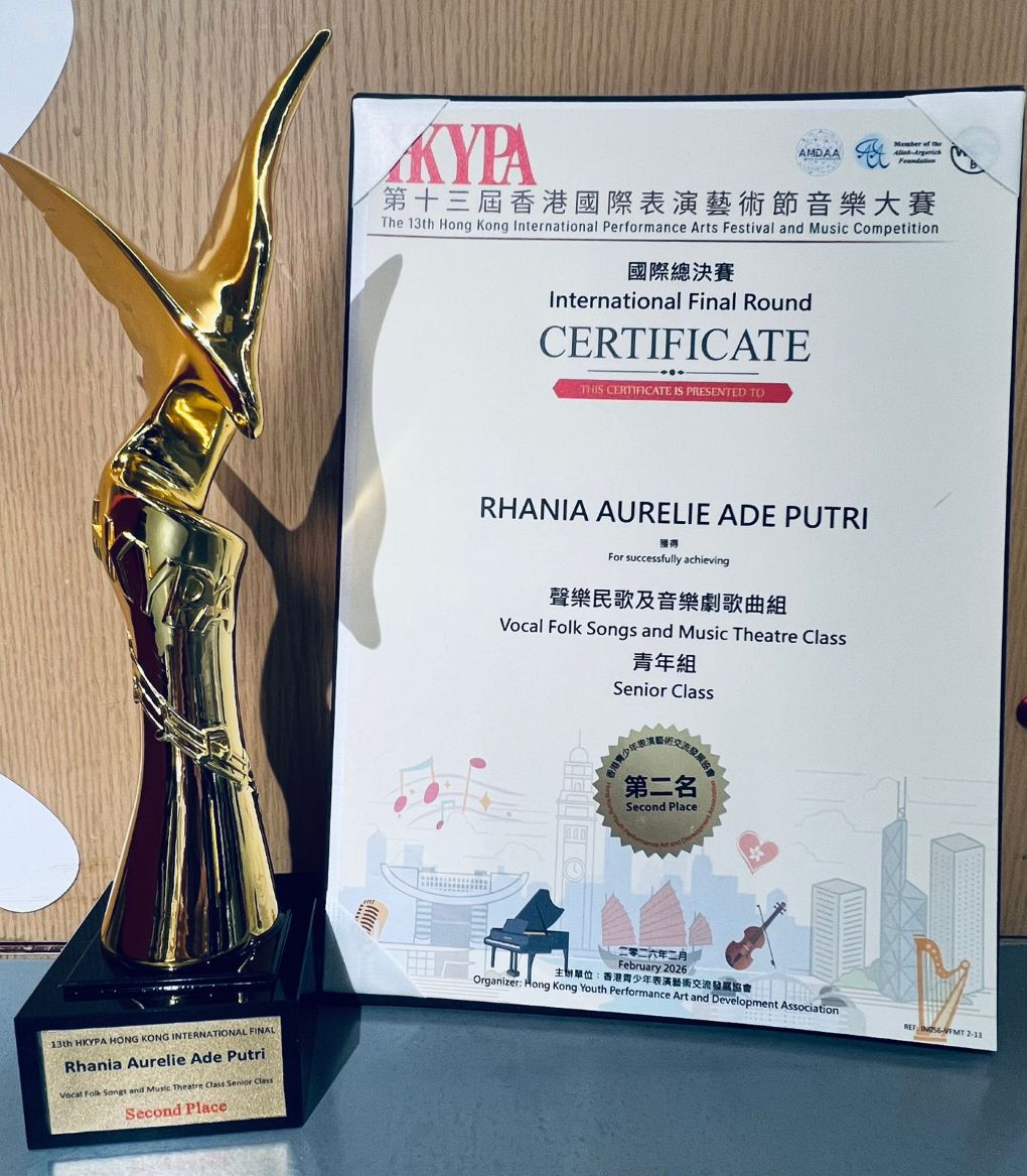 Rhania Aurelie Buktikan Usia Bukan Batas Prestasi Musik Dunia