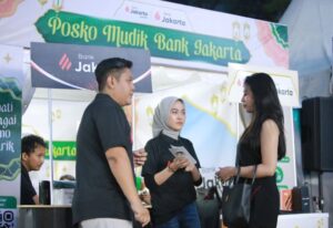 Posko Mudik Bank Jakarta di Semarang Bantu Kenyamanan Pemudik