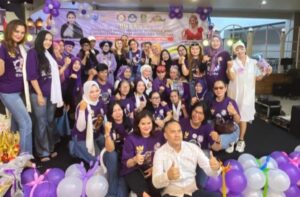 PJSI Bekasi Rayakan HUT dengan Senam dan Santunan