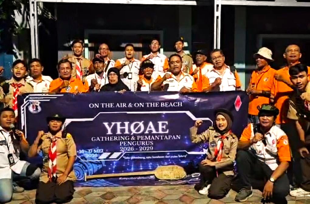 ORARI Jakarta Pusat Gelar Pelatihan Radio di Pulau Tidung