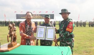 Penutupan TMMD Reguler Ke-128 Kodim Pati Perkuat Kemanunggalan TNI dan Rakyat