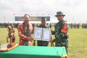 Penutupan TMMD Reguler Ke-128 Kodim Pati Perkuat Kemanunggalan TNI dan Rakyat