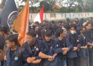 Mahasiswa USM Demo Soroti Demokrasi dan Kebijakan Ekonomi