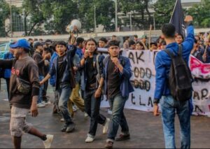 Mahasiswa USM Demo Soroti Demokrasi dan Kebijakan Ekonomi