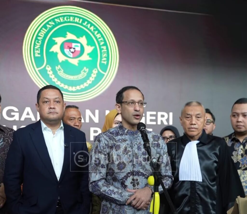 Eksklusif Sidang Tipikor: Menakar Kebijakan Versus Hukum dalam Nota Pembelaan Nadiem Makarim